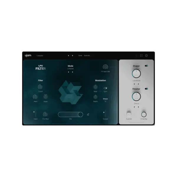 UJAM UFX FILTER 濾波器 Plugin (下載版) - 產品圖片 1