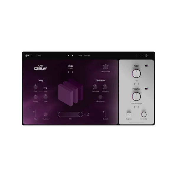 UJAM UFX DELAY 延遲 Plugin (下載版) - 產品圖片 1