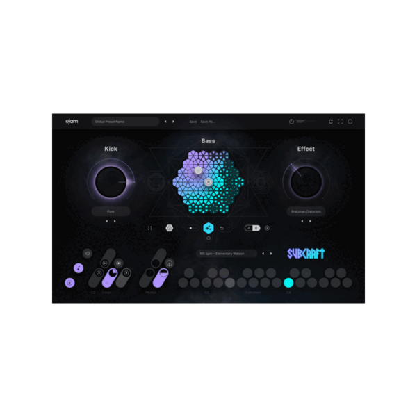 UJAM SUBCRAFT 超低音與大鼓音源 (下載版) - 音源軟體 Plugin 