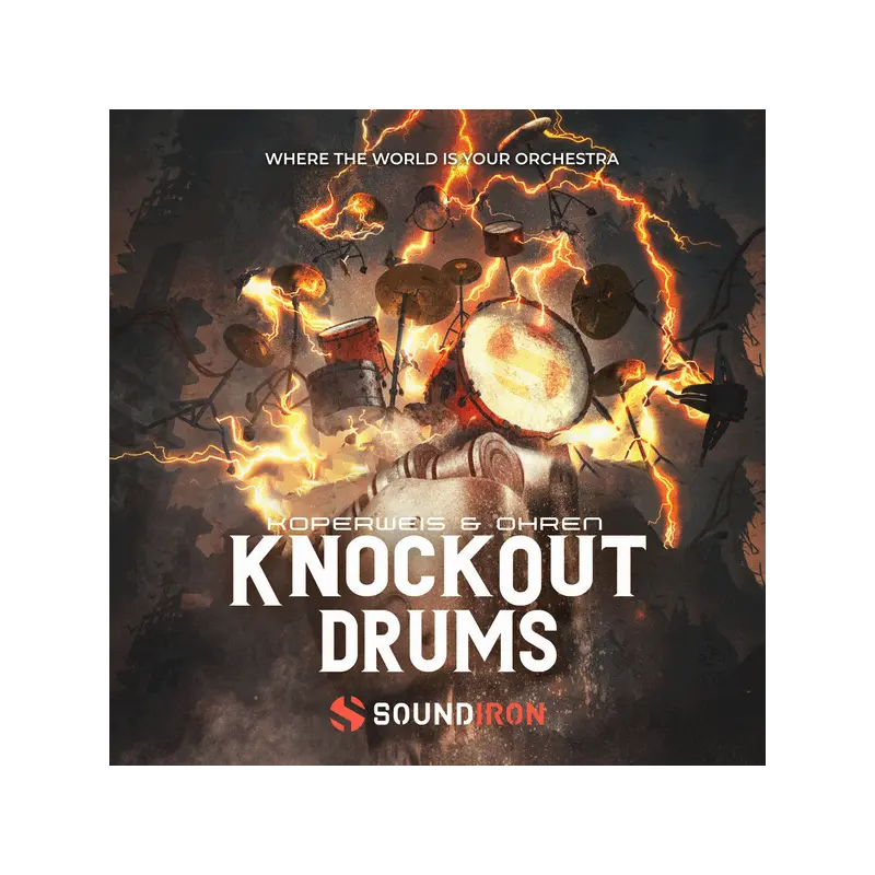 Soundiron Knockout Drums 可自訂鼓組音色庫 (下載版) - 主圖