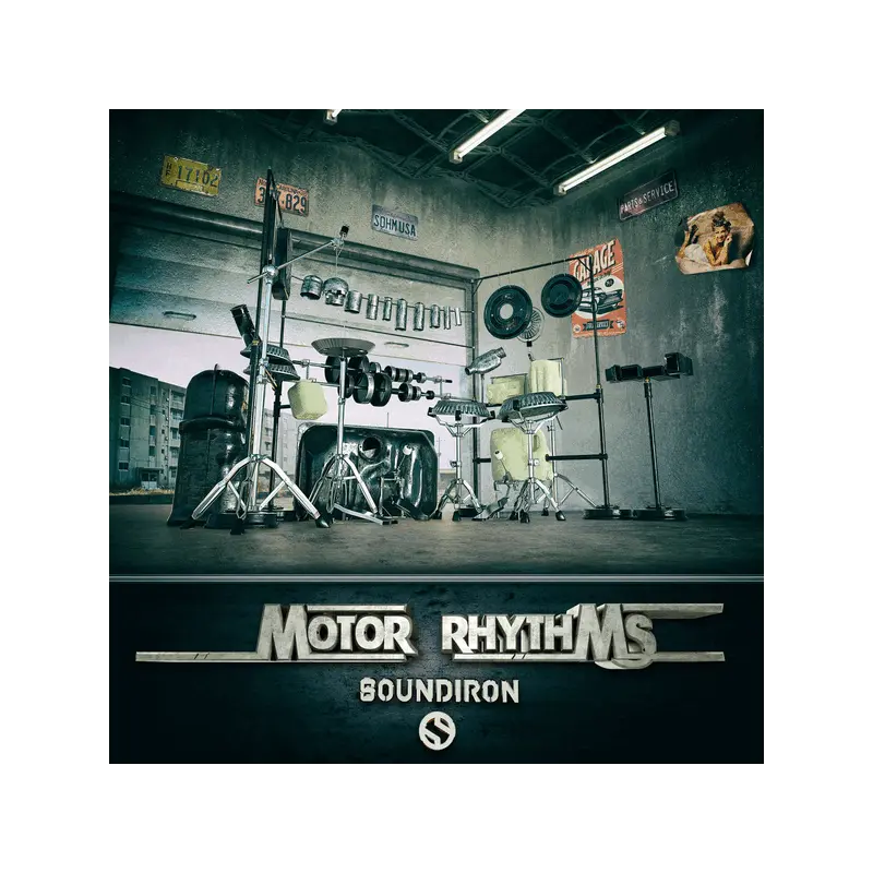 Soundiron Motor Rhythms 工業金屬鼓組音色庫 (下載版) - 主圖