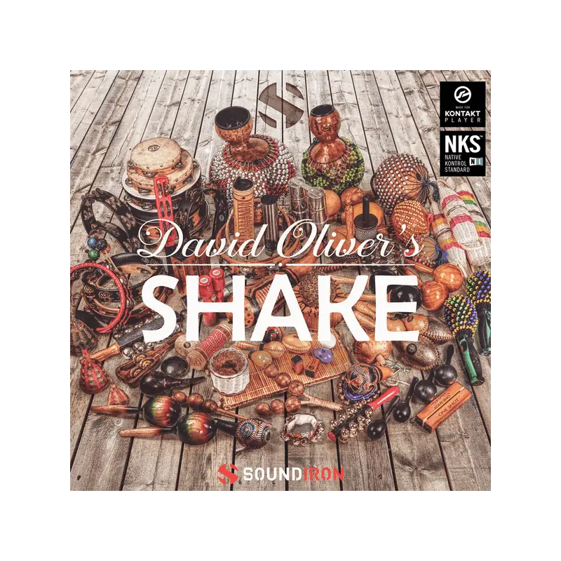 Soundiron Shake 沙鈴搖鈴打擊音色庫 (下載版) - 主圖