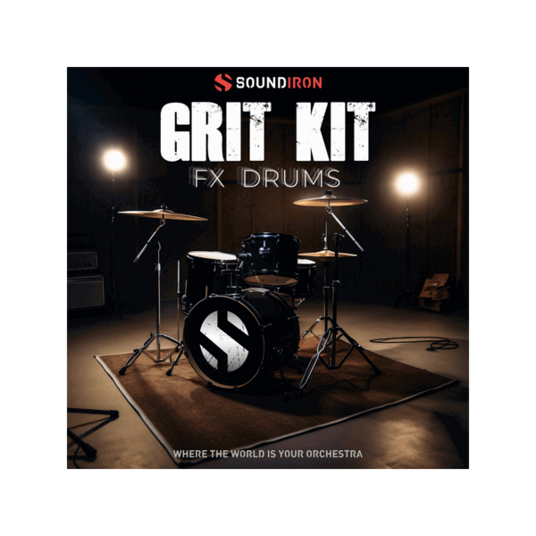 Soundiron Grit Kit Lo-fi 鼓組音色庫 (下載版) - 音源軟體 Plugin 
