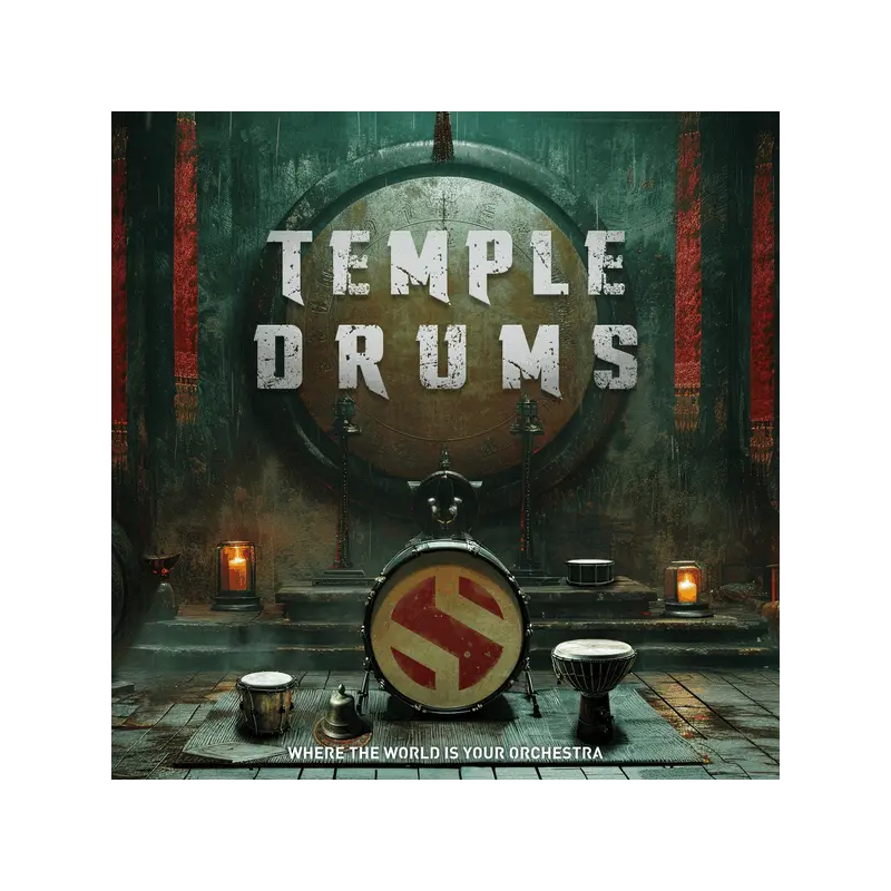 Soundiron Temple Drums 電影打擊音色庫 (下載版) - 主圖