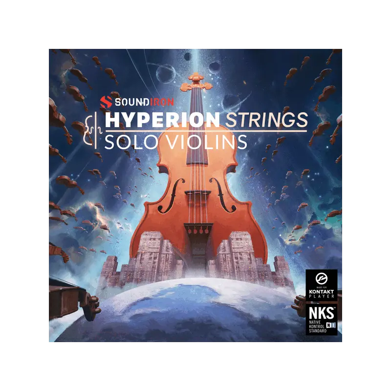 Soundiron Hyperion Strings Solo Violins 獨奏小提琴音色庫 (下載版) - 主圖