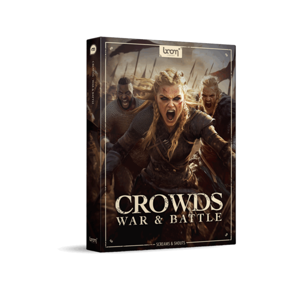 BOOM Library Crowds - War & Battle 戰場群眾吶喊音效庫 (下載版) - 音效素材庫