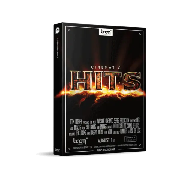 BOOM Library Cinematic Hits CK 電影衝擊音效庫（Construction Kit 原始素材版） (下載版) - 產品圖片 1