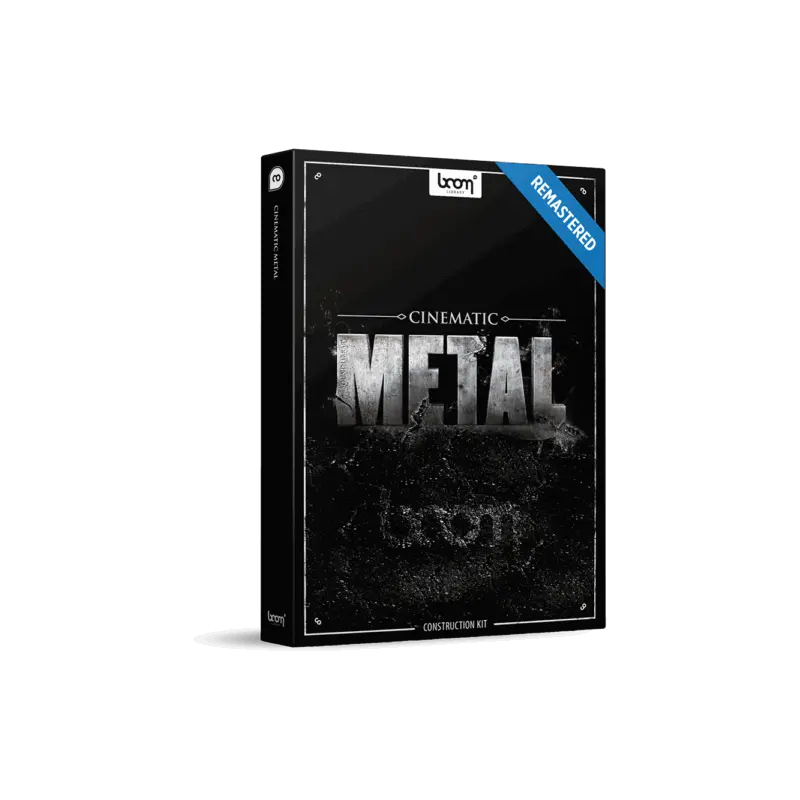 BOOM Library Cinematic Metal 1 CK Remastered 電影金屬衝擊音效庫（Construction Kit 原始素材版） (下載版) - 主圖