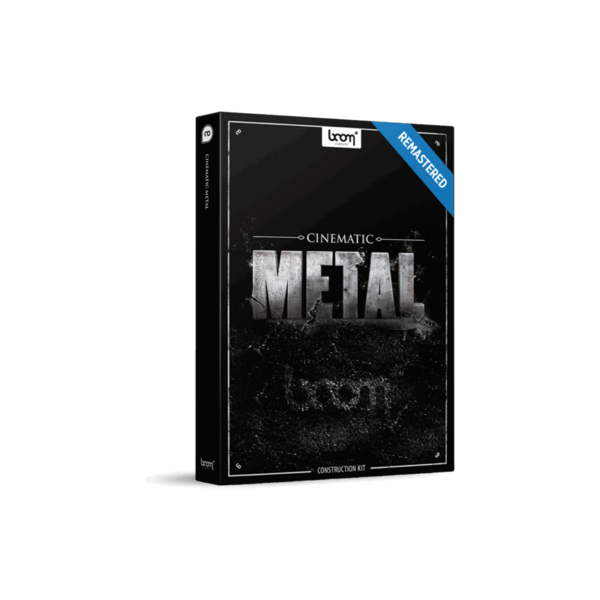 BOOM Library Cinematic Metal 1 CK Remastered 電影金屬衝擊音效庫（Construction Kit 原始素材版） (下載版) - 音效素材庫