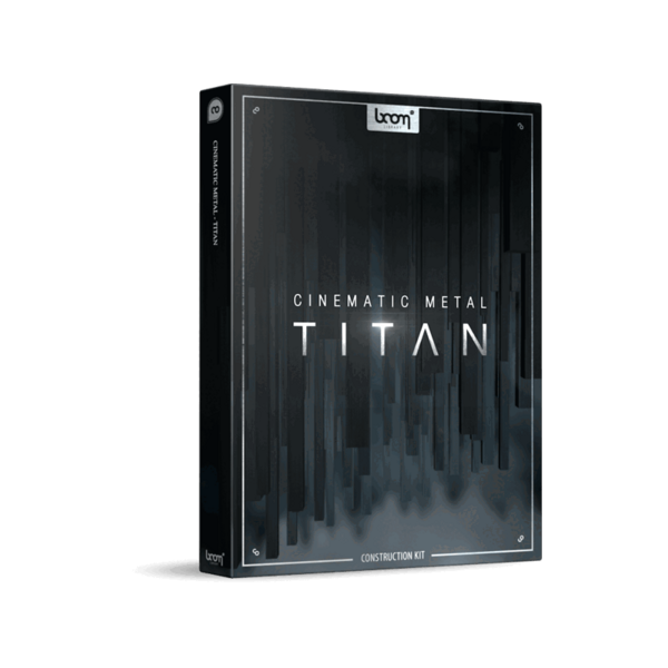 BOOM Library Cinematic Metal Titan CK 電影金屬巨擊音效庫（Construction Kit 原始素材版） (下載版) - 音效素材庫