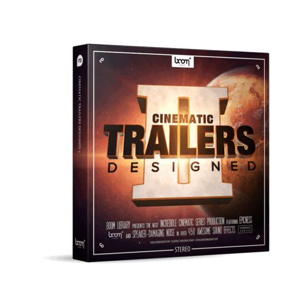 BOOM Library Cinematic Trailers Designed 2 STEREO 電影預告音效庫 2（立體聲版） (下載版) - 音效素材庫
