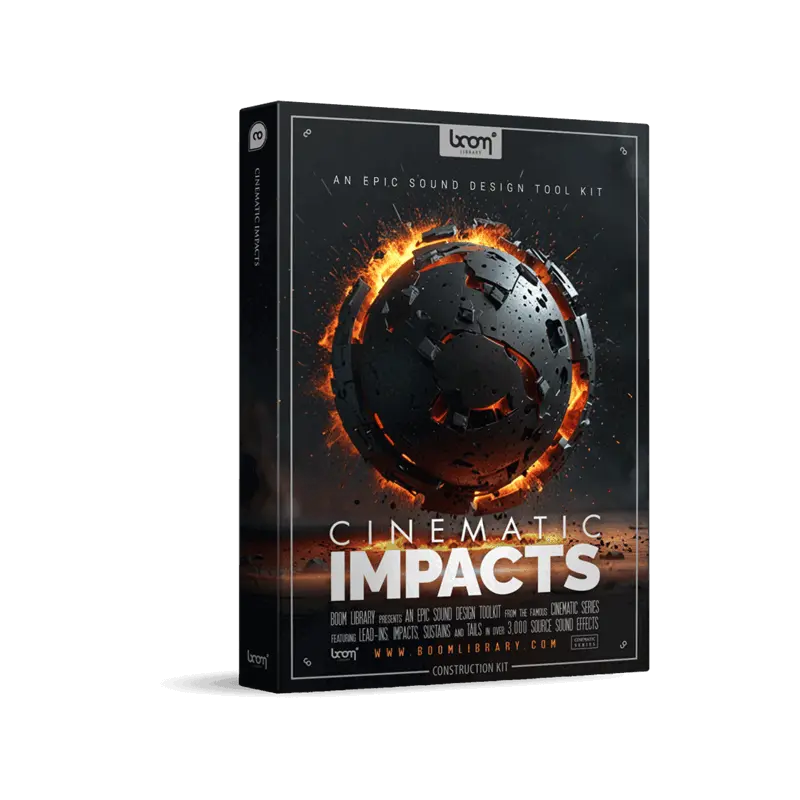 BOOM Library Cinematic Impacts CK 電影重擊音效庫（Construction Kit 原始素材版） (下載版) - 主圖