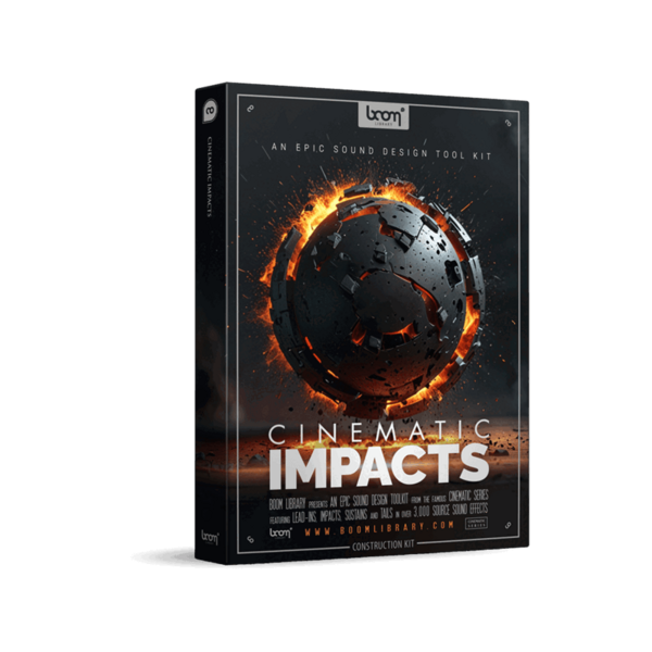 BOOM Library Cinematic Impacts CK 電影重擊音效庫（Construction Kit 原始素材版） (下載版) - 音效素材庫