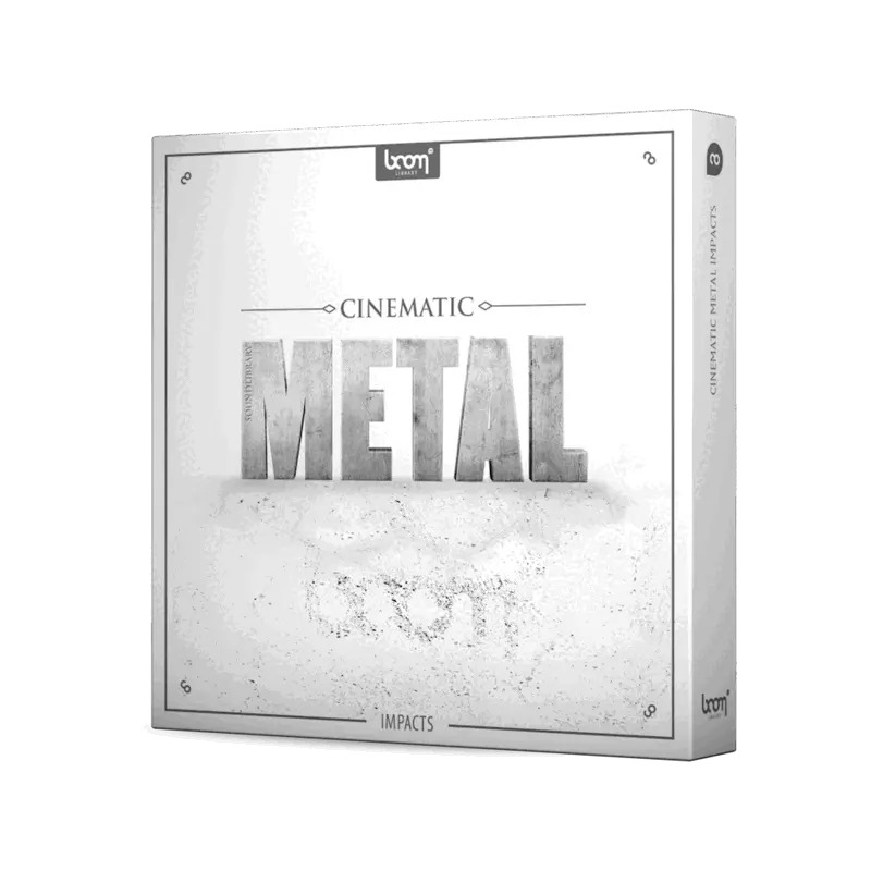 BOOM Library Cinematic Metal 1 DESIGNED 電影金屬衝擊音效庫（Designed 成品版） (下載版) - 主圖