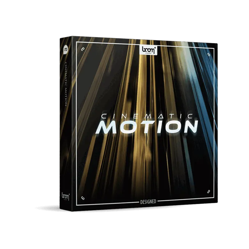 BOOM Library Cinematic Motion DESIGNED 電影動態音效庫（Designed 成品版） (下載版) - 主圖