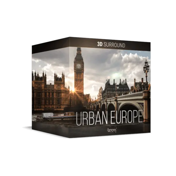 BOOM Library Urban Europe SURROUND 歐洲城市環境音（環繞聲版） (下載版) - 產品圖片 1