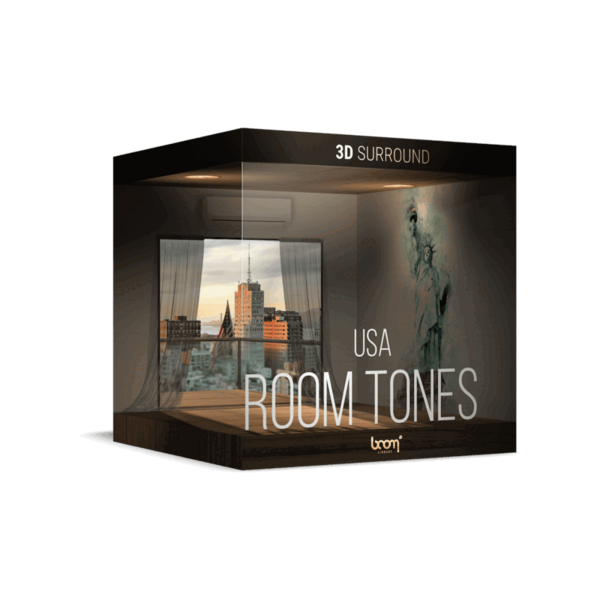BOOM Library Room Tones USA SURROUND 美國室內空間音（環繞聲版） (下載版) - 音效素材庫