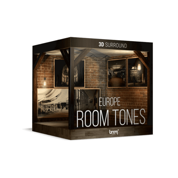 BOOM Library Room Tones Europe SURROUND 歐洲室內空間音（環繞聲版） (下載版) - 音效素材庫