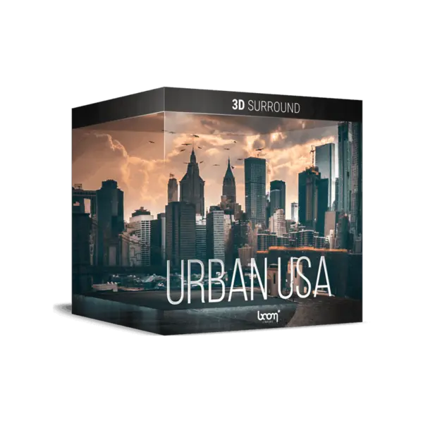 BOOM Library Urban USA SURROUND 美國城市環境音（環繞聲版） (下載版) - 產品圖片 1