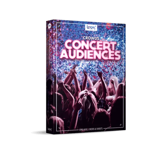 BOOM Library Crowds Concert Audiences 演唱會觀眾音效庫 (下載版) - 產品圖片 1