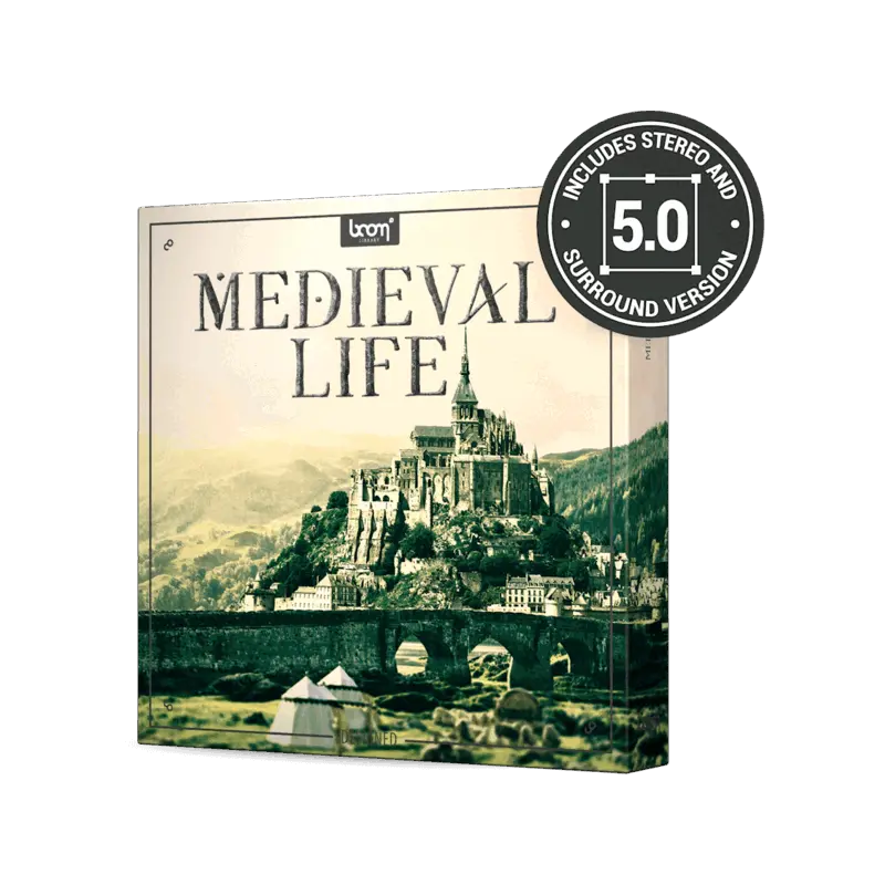 BOOM Library Medieval Life DESIGNED 中世紀生活音效庫（Designed 成品版） (下載版) - 主圖