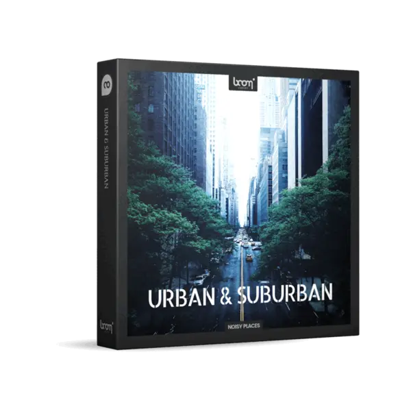 BOOM Library Urban & Suburban 城市與郊區環境音 (下載版) - 產品圖片 1