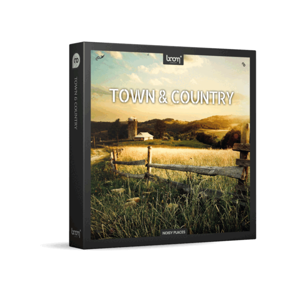 BOOM Library Town & Country 城鎮與鄉村環境音 (下載版) - 音效素材庫