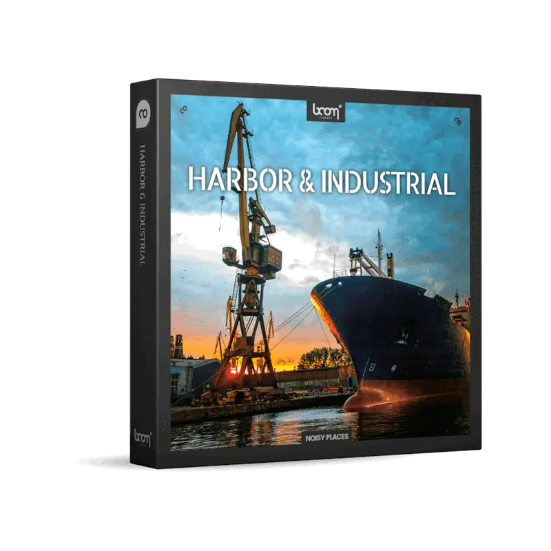 BOOM Library Harbor & Industrial 港口與工業環境音 (下載版) - 主圖