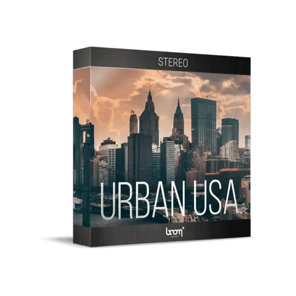 BOOM Library Urban USA STEREO 美國城市環境音（立體聲版） (下載版) - 產品圖片 1