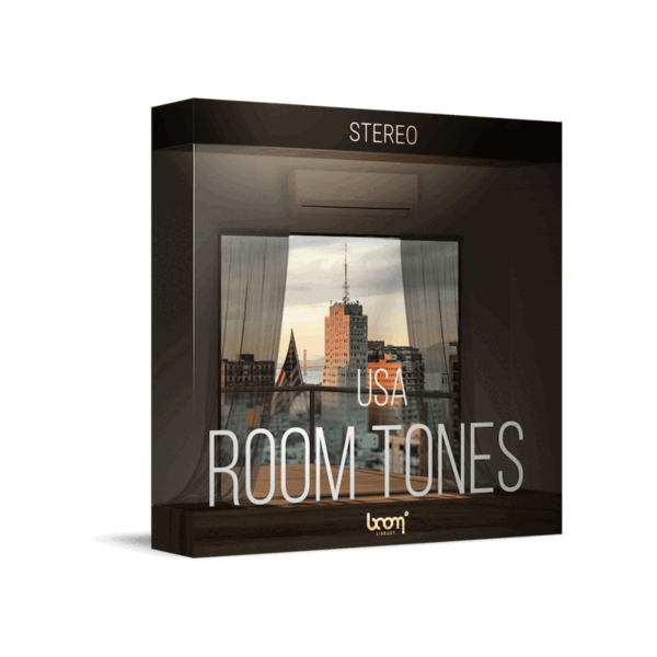 BOOM Library Room Tones USA STEREO 美國室內空間音（立體聲版） (下載版) - 音效素材庫