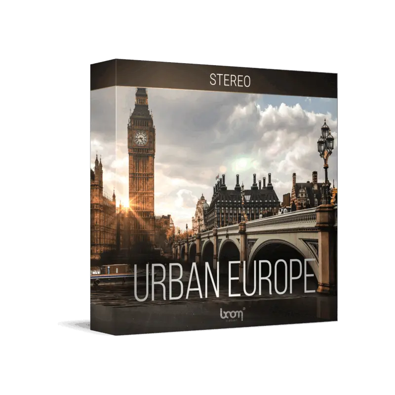 BOOM Library Urban Europe STEREO 歐洲城市環境音（立體聲版） (下載版) - 主圖