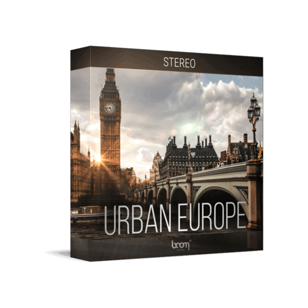 BOOM Library Urban Europe STEREO 歐洲城市環境音（立體聲版） (下載版) - 音效素材庫