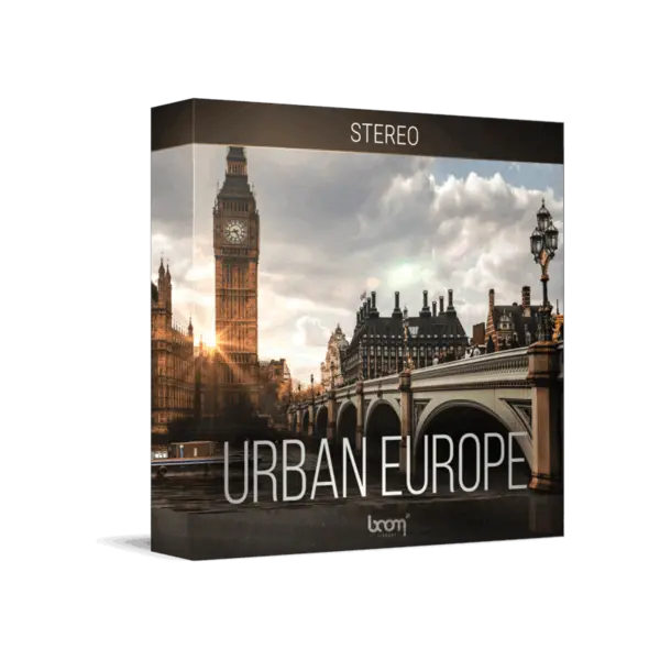 BOOM Library Urban Europe STEREO 歐洲城市環境音（立體聲版） (下載版) - 產品圖片 1