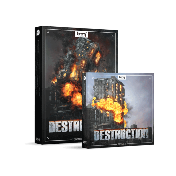BOOM Library Destruction BUNDLE 破壞音效庫（Bundle 完整版） (下載版) - 音效素材庫