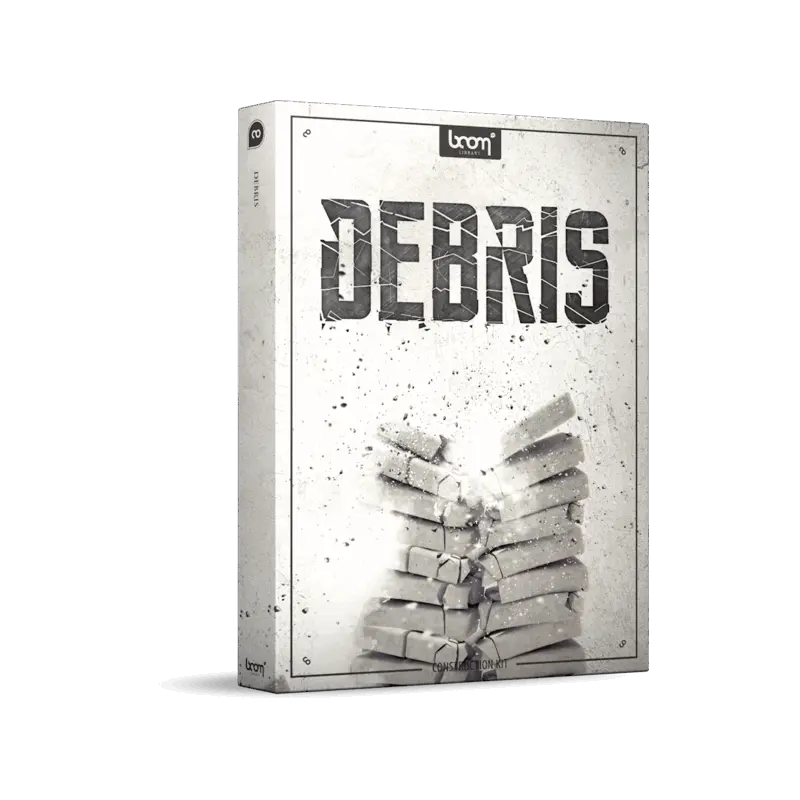BOOM Library Debris CK 碎片與崩落音效庫（Construction Kit 原始素材版） (下載版) - 主圖