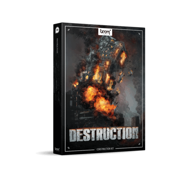 BOOM Library Destruction CK 破壞音效庫（Construction Kit 原始素材版） (下載版) - 音效素材庫
