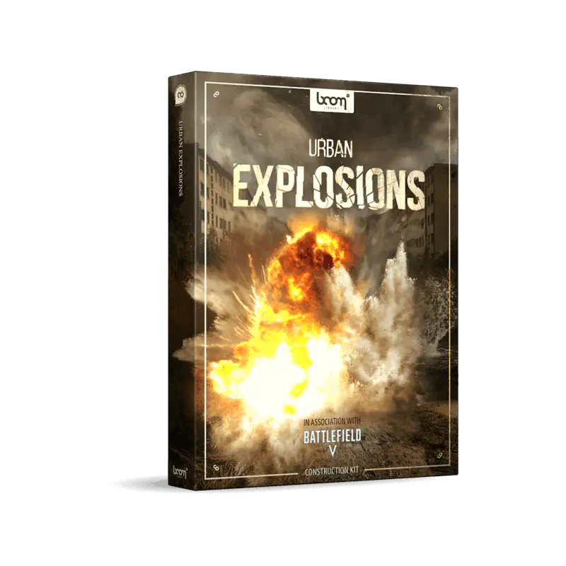 BOOM Library Urban Explosions CK 爆炸音效庫（Construction Kit 原始素材版） (下載版) - 主圖