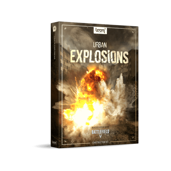 BOOM Library Urban Explosions CK 爆炸音效庫（Construction Kit 原始素材版） (下載版) - 音效素材庫