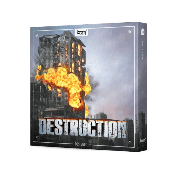 BOOM Library Destruction DESIGNED 破壞音效庫（Designed 成品版） (下載版) - 音效素材庫