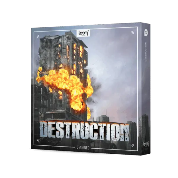 BOOM Library Destruction DESIGNED 破壞音效庫（Designed 成品版） (下載版) - 產品圖片 1