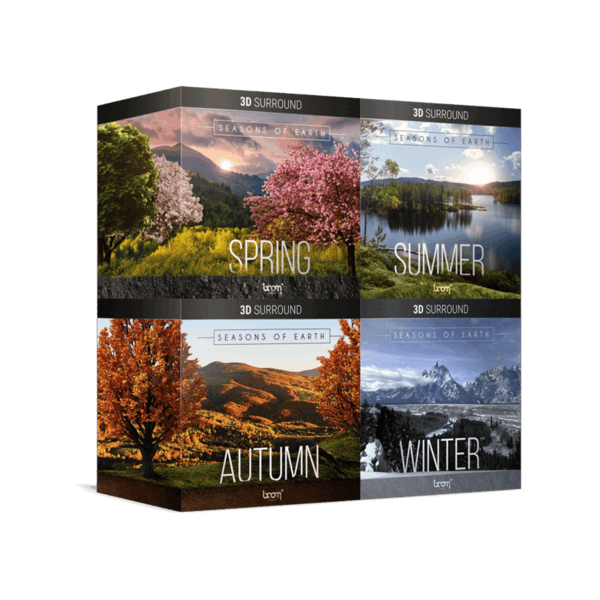 BOOM Library Seasons of Earth Bundle SURROUND 四季自然環境音套組（環繞聲版） (下載版) - 軟體套組 Bundles
