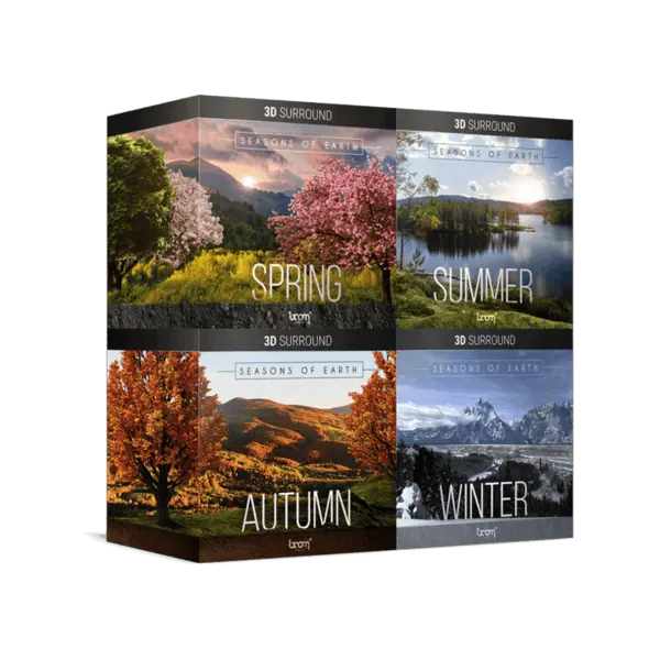 BOOM Library Seasons of Earth Bundle SURROUND 四季自然環境音套組（環繞聲版） (下載版) - 產品圖片 1