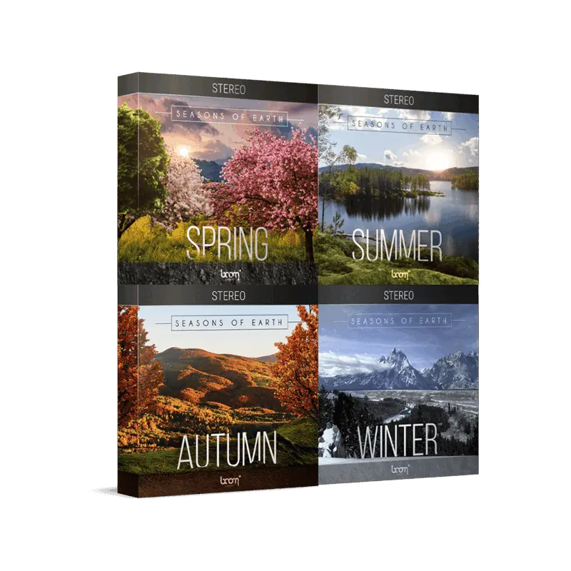 BOOM Library Seasons of Earth Bundle STEREO 四季自然環境音套組（立體聲版） (下載版) - 主圖