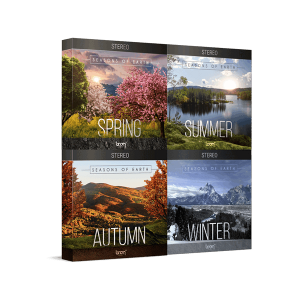 BOOM Library Seasons of Earth Bundle STEREO 四季自然環境音套組（立體聲版） (下載版) - 軟體套組 Bundles