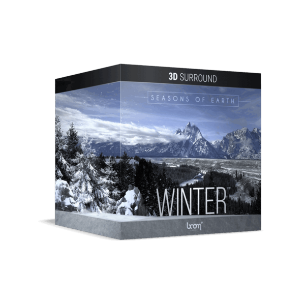 BOOM Library Seasons of Earth Winter SURROUND 冬季自然環境音（環繞聲版） (下載版) - 音效素材庫