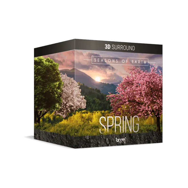 BOOM Library Seasons of Earth Spring SURROUND 春季自然環境音（環繞聲版） (下載版) - 主圖
