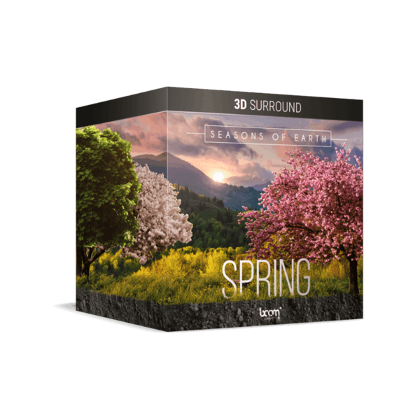 BOOM Library Seasons of Earth Spring SURROUND 春季自然環境音（環繞聲版） (下載版) - 音效素材庫