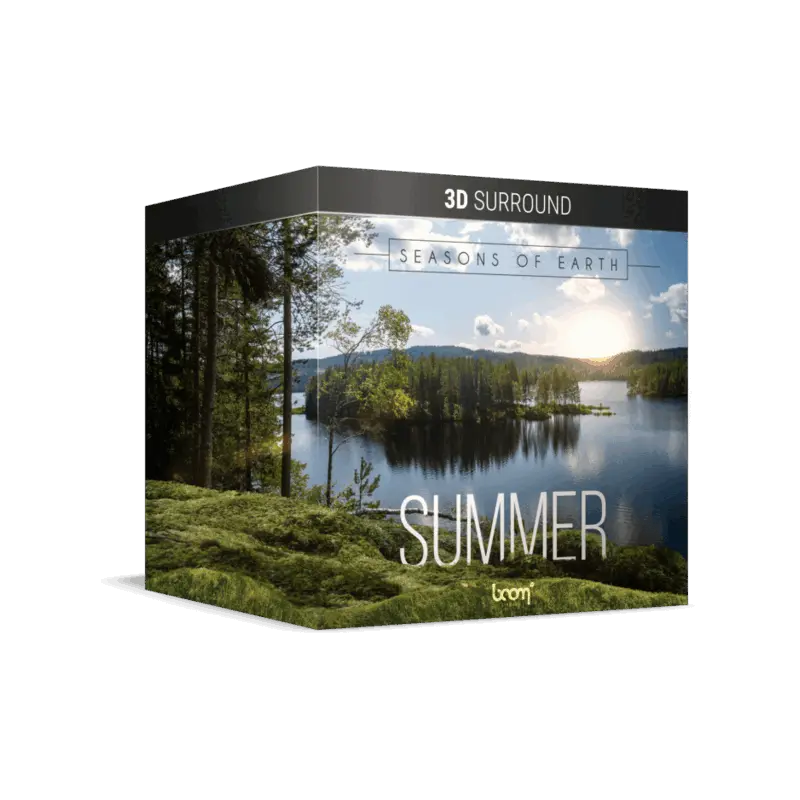 BOOM Library Seasons of Earth Summer SURROUND 夏季自然環境音（環繞聲版） (下載版) - 主圖