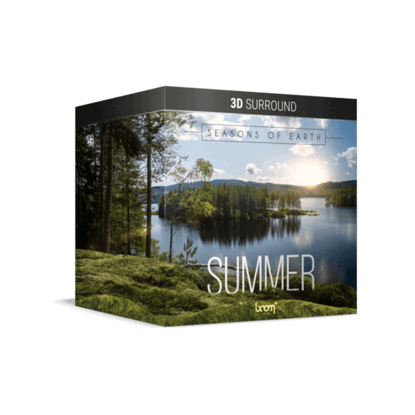 BOOM Library Seasons of Earth Summer SURROUND 夏季自然環境音（環繞聲版） (下載版) - 音效素材庫