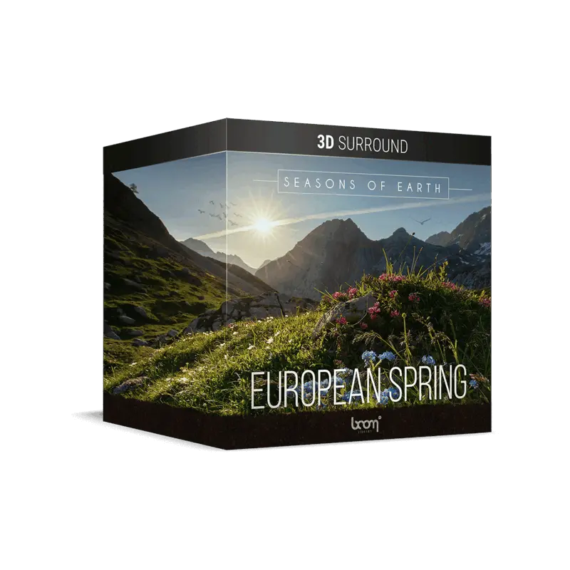 BOOM Library Seasons of Earth Euro Spring SURROUND 歐洲春季自然環境音（環繞聲版） (下載版) - 主圖